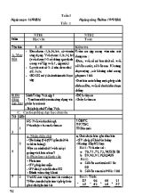 Giáo án tuần 3 khối 2 - Năm học 2015-2016